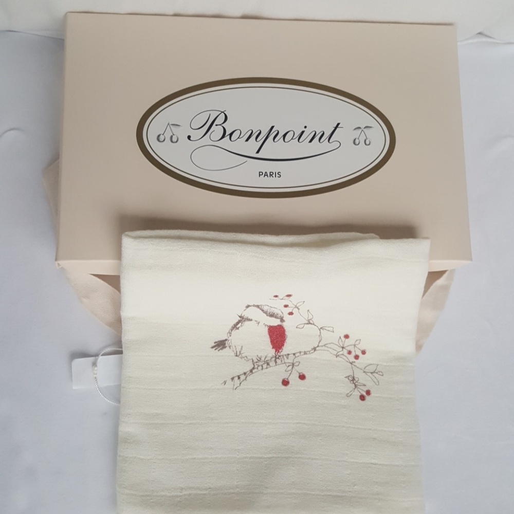 Bonpoint Square Muslin Burp Cloth